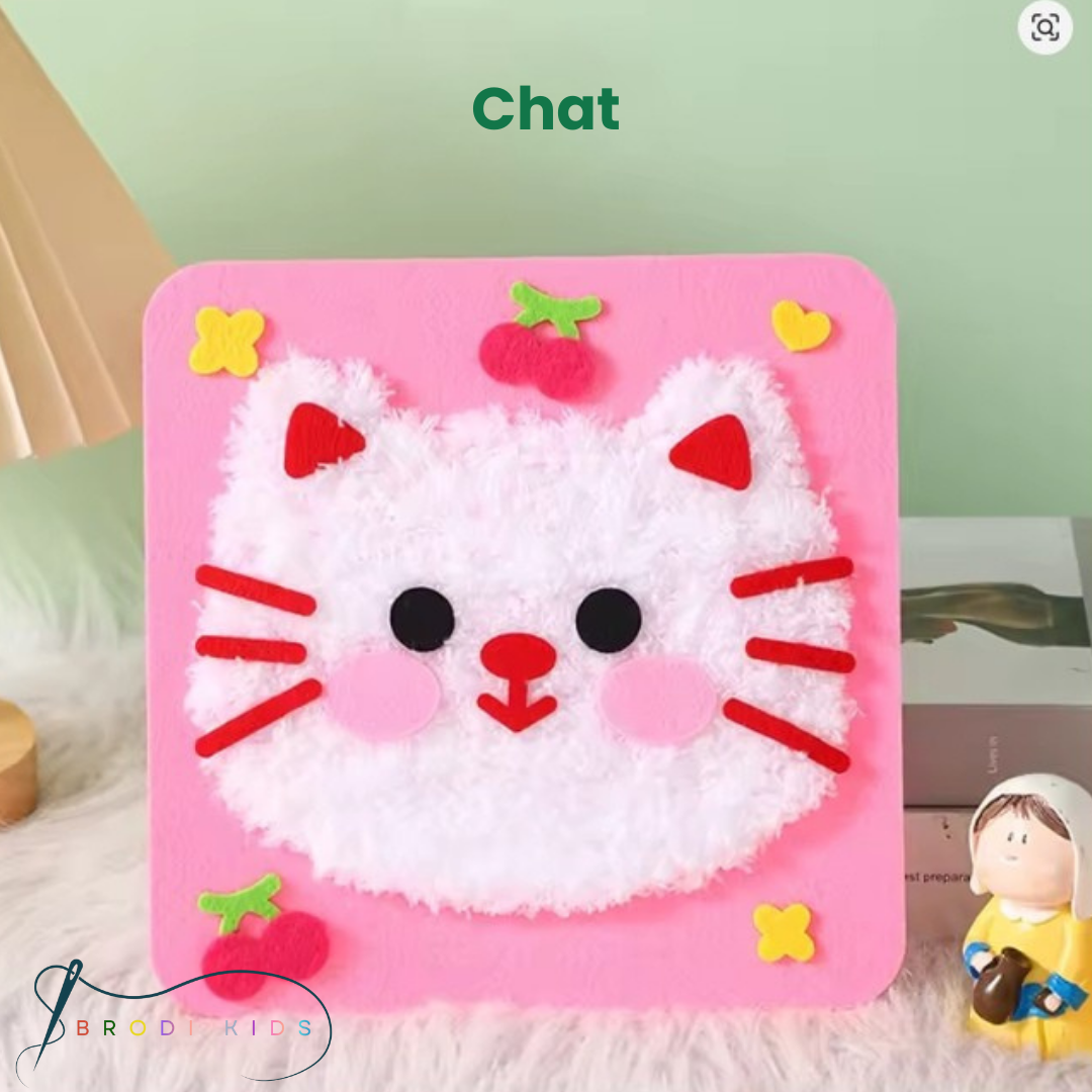 BrodiKids - Kit de broderie pour enfants