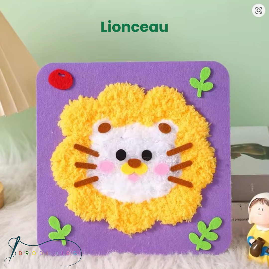 BrodiKids - Kit de broderie pour enfants