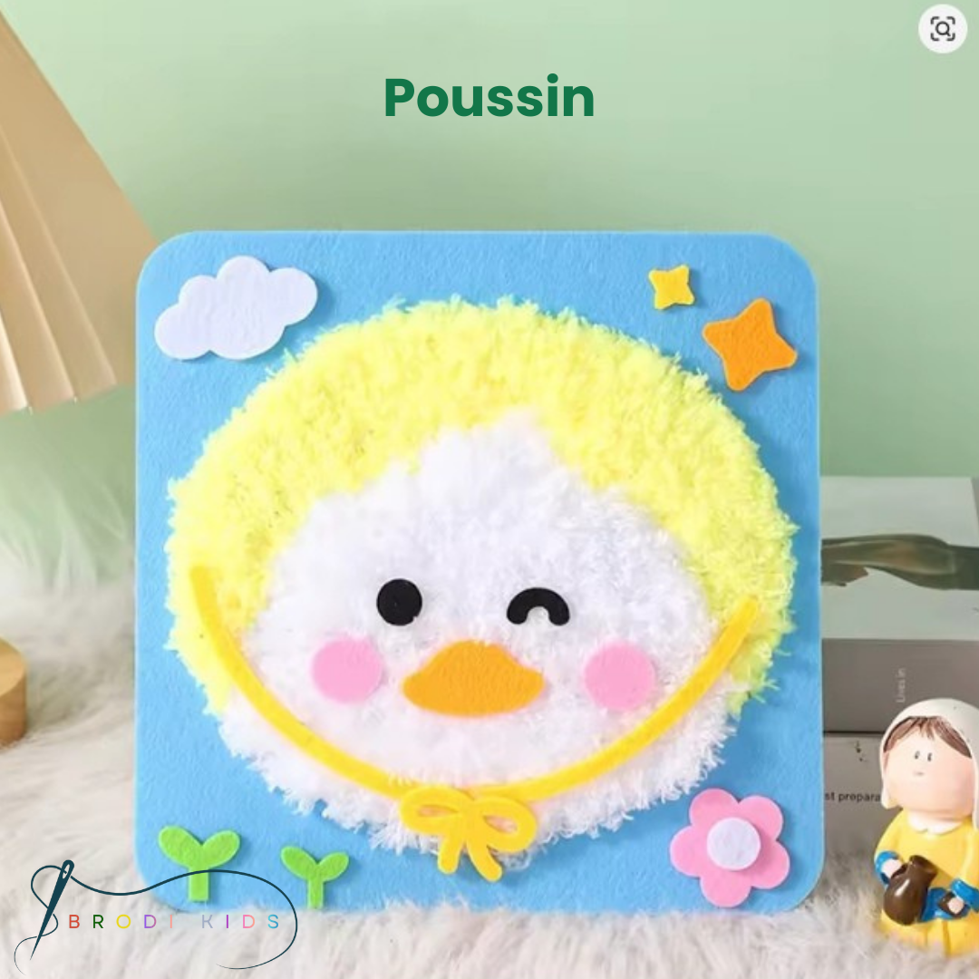 BrodiKids - Kit de broderie pour enfants